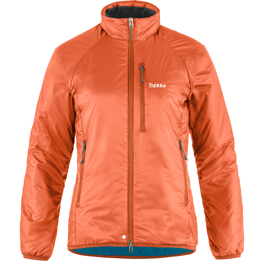 Tierra Belay 90 Sweater W Women’s Jackets Orange Main Front 77959