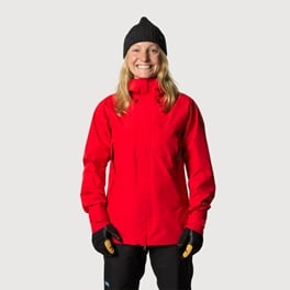 Tierra Välliste Jacket W Women’s Jackets Red Main Front 72352