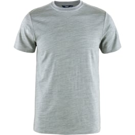 Tierra Wool Tee M Men’s T-shirts Grey Main Front 84054