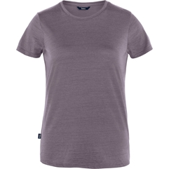 Tierra Woolpa Tee W Women’s T-shirts Purple Main Front 74690