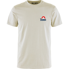 Tierra Organic Cotton Tee Everest Multi M Men’s T-shirts White Main Front 83769
