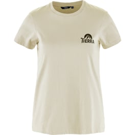Tierra Organic Heavy Cotton Tee Everest W Women’s T-shirts White Main Front 83819