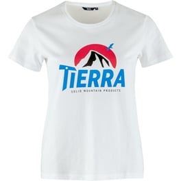 Tierra Organic Cotton Everest Tee W Women’s T-shirts White Main Front 74642