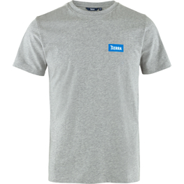 Tierra Organic Cotton Box Logo Tee M Men’s T-shirts Grey Main Front 74566
