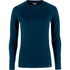 Tierra Utilana Merino Sweater W Women’s Base Layer Tops Blue Main Front 74680
