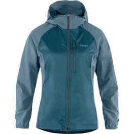Tierra Off-Course Hood Jacket W Women’s Blue Main Front 64545